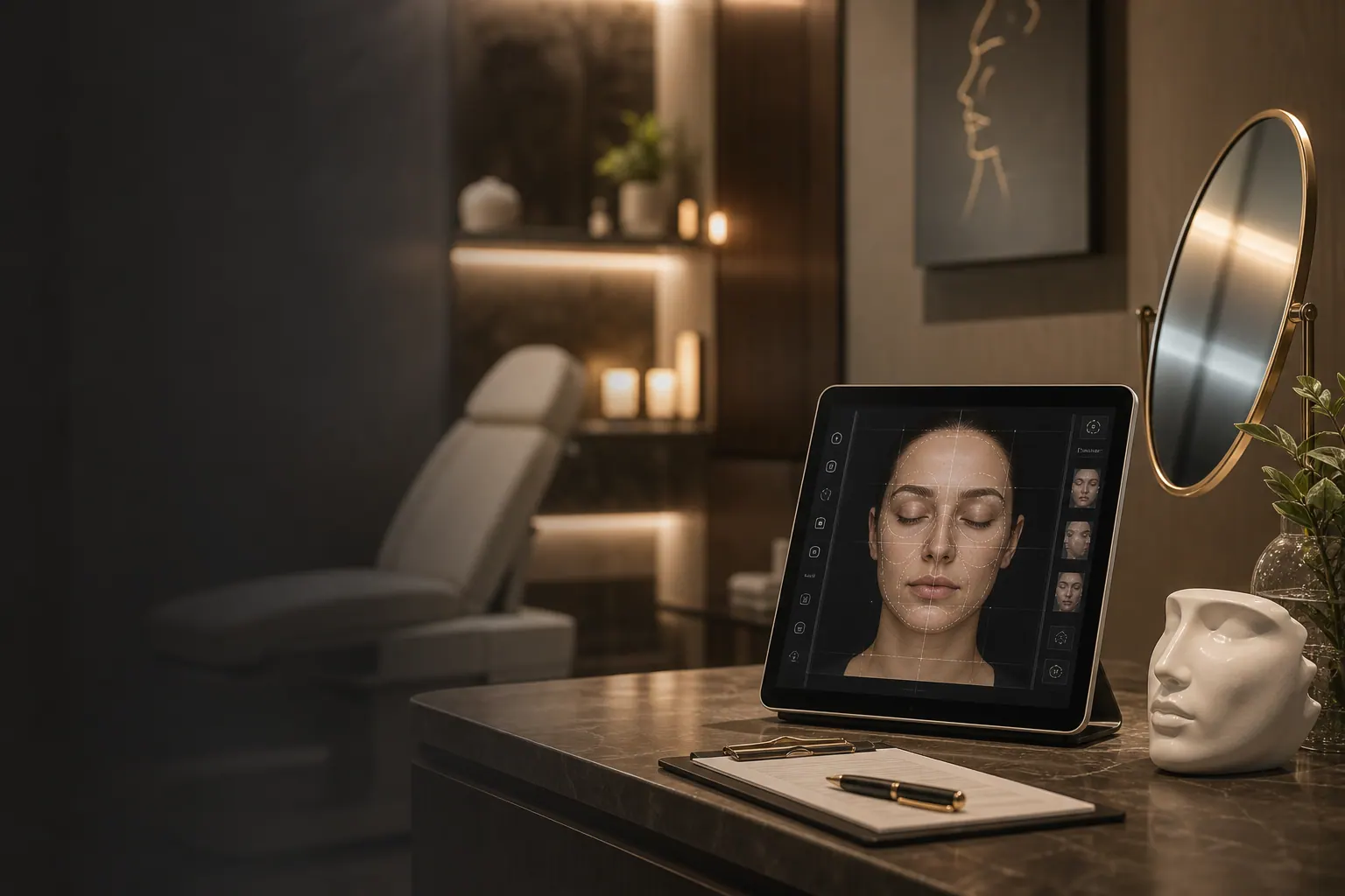 Facial aesthetics plastic surgery services including facelift rhinoplasty blepharoplasty and otoplasty